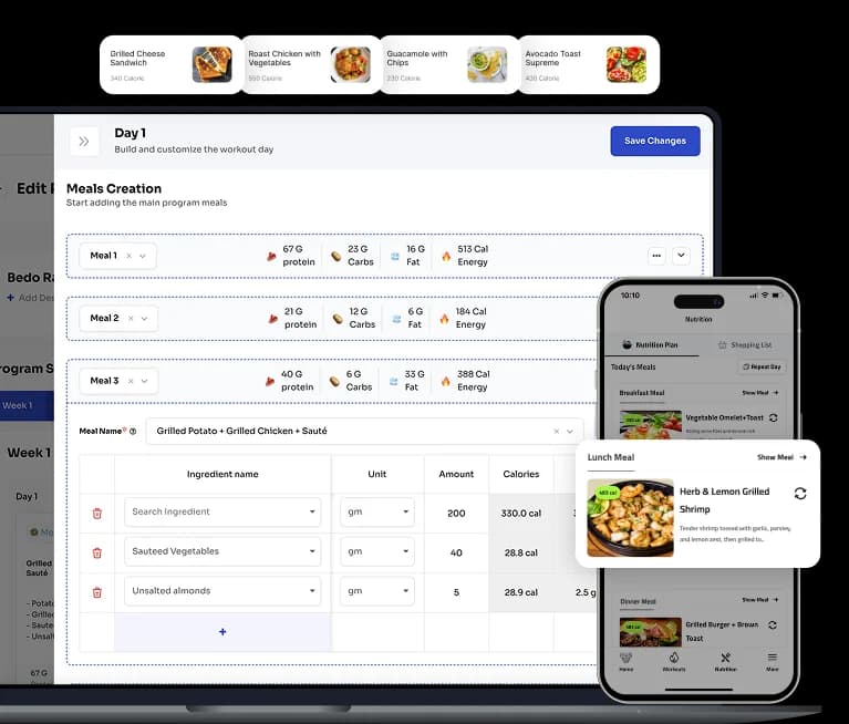 Design Tailored Nutrition Plans