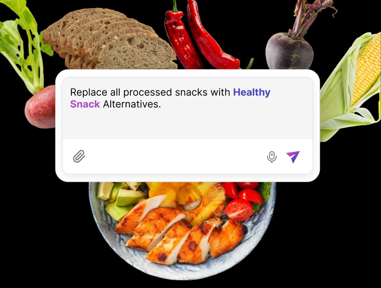 Upgrade any nutrition plan with a single command