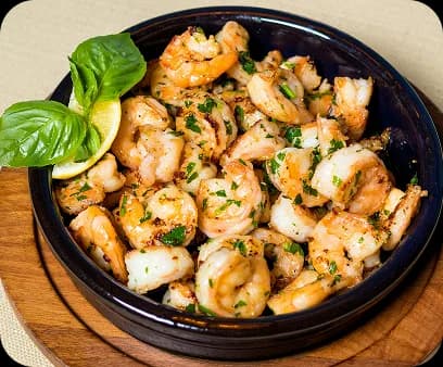 Shrimp with Garlic & Parsley