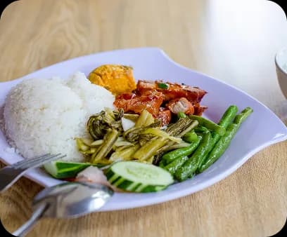 Thai Chicken Rice Plate