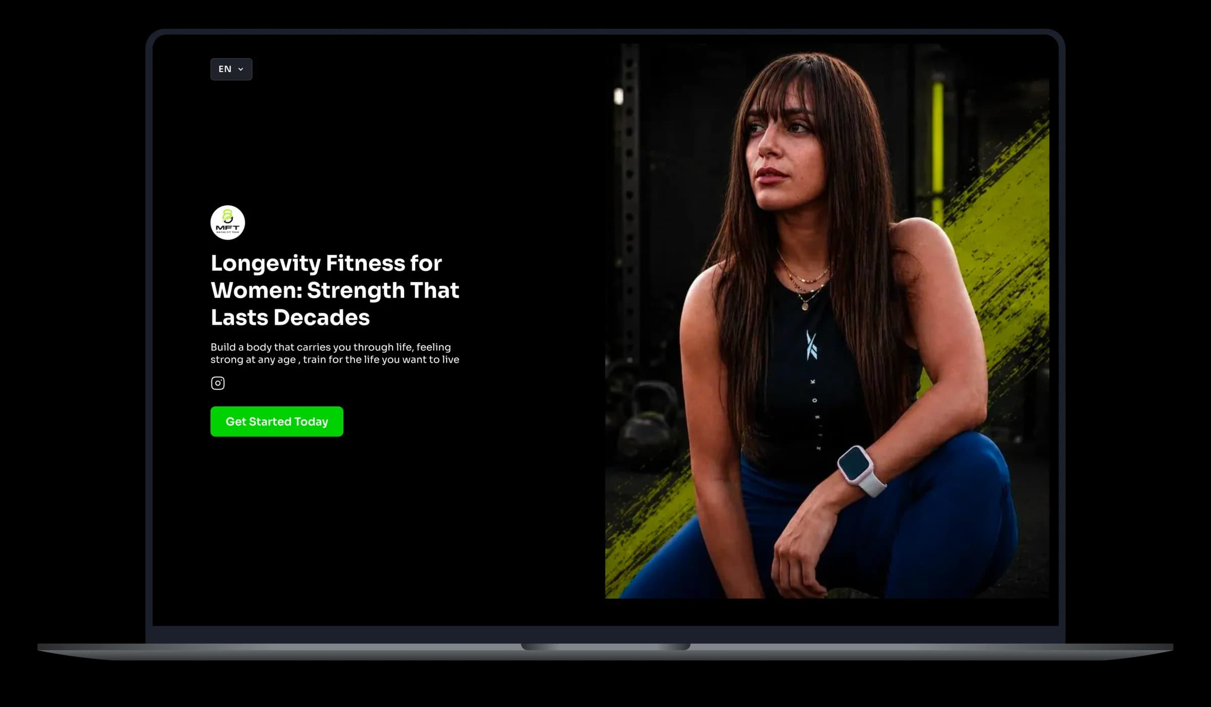 Maya’s Fit Team SuperCoach page — Strengthers community and program overview